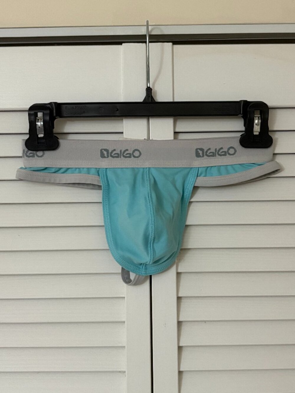 Gigo Thong--Blue/White